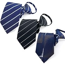 Amazon | [FANGXI] ワンタッチネクタイ 5秒装着 結ばない